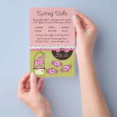 恋しく思.ジェンキャンディスモールセールフライヤー チラシ (ハンドル)