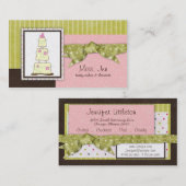 恋しく思.ジェーンケーキ名刺 名刺 (正面/裏面)