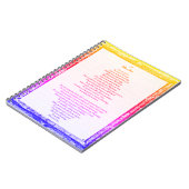 恋しく思 ノートブック (左側)