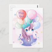 恋しく思 ポストカード (正面/裏面)