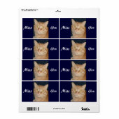 恋しく思 ラベル (フルシート)