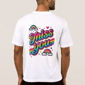 恋しく思 Tシャツ (裏面)