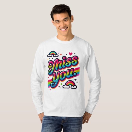 恋しく思 Tシャツ (正面フル)