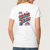 恋しく思 Tシャツ (裏面)