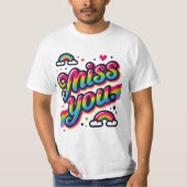 恋しく思 Tシャツ (正面)