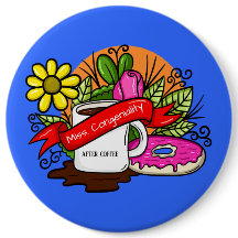 恋しく思Congenialityカラフル Tattoo CoffeeとDout