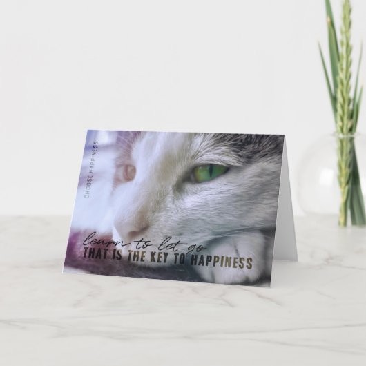 恋しく思GINNY Greeting Card サンキューカード (正面)