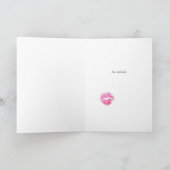 恋しく思Lips Card カード (内部)