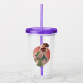 恋しく思Meow – 深夜バーシリーズ アクリルタンブラー (正面)