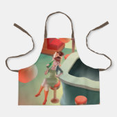 恋しく思Meow – 深夜バーシリーズ エプロン (正面)