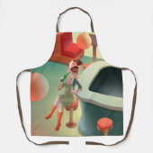 恋しく思Meow – 深夜バーシリーズ エプロン (正面)