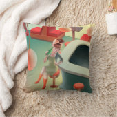 恋しく思Meow – 深夜バーシリーズ クッション (ブランケット)