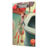 恋しく思Meow – 深夜バーシリーズ クリップボード (左)