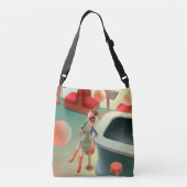 恋しく思Meow – 深夜バーシリーズ クロスボディバッグ (裏面)