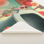 恋しく思Meow – 深夜バーシリーズ シェルパブランケット (3/4)