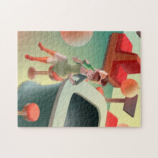 恋しく思Meow – 深夜バーシリーズ ジグソーパズル (横)