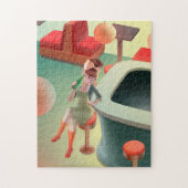 恋しく思Meow – 深夜バーシリーズ ジグソーパズル (縦)