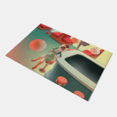 恋しく思Meow – 深夜バーシリーズ ドアマット (アングル)