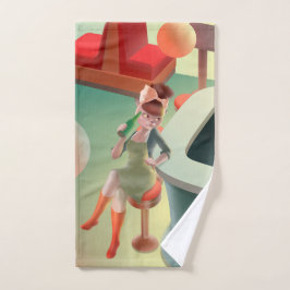 恋しく思Meow – 深夜バーシリーズ バスタオルセット