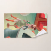 恋しく思Meow – 深夜バーシリーズ バスタオルセット (ハンドタオル)