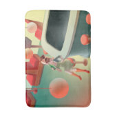 恋しく思Meow – 深夜バーシリーズ バスマット (正面縦)