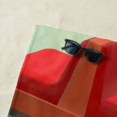 恋しく思Meow – 深夜バーシリーズ ビーチタオル (インサイチュ)