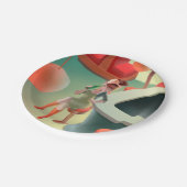 恋しく思Meow – 深夜バーシリーズ ペーパープレート (アングル)