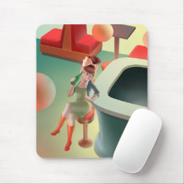 恋しく思Meow – 深夜バーシリーズ マウスパッド