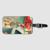 恋しく思Meow – 深夜バーシリーズ ラゲッジタグ (正面横)