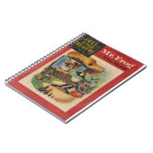 恋しく思Mousie - Mr. Frog -レトロ漫画-ファンタジー ノートブック (左側)