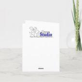 「恋しく思Mousie's Harvest」ノテカード サンキューカード (裏面)