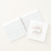 恋しく思Mrs. Water Color フローラウェディングプランナー ノートブック (内部)