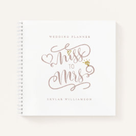 恋しく思Mrs. Water Color フローラウェディングプランナー ノートブック
