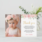 恋しく思Onederful Birthday Party写真サンキューカード サンキューカード (スタンド正面)