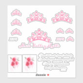恋しく思Pageant USA Crownカスタム Stickers シール (シート)