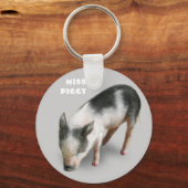 恋しく思Piggy Keychain キーホルダー (正面)