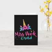 恋しく思Pre-K Grad Preschool Graduation Girls Children カード (黄色い花)