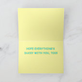 「恋しく思's YOU」ダッキー(アヒルちゃん)カード カード (内部)