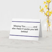 恋しく思s You - 5ソックス カード (黄色い花)