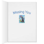 恋しく思s YOU LONELY PENGUIN HOLIDAY GREETING CARD V (内側 (右))