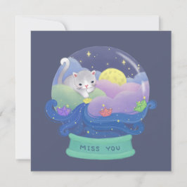 恋しく思You：キャット&紙ボート 招待状