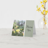 恋しく思You Cactusノートカード カード (黄色い花)