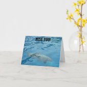恋しく思YOU DOLPHINスイミングカード カード (黄色い花)
