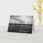 恋しく思You Greeting Card カード (黄色い花)