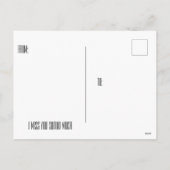 恋しく思You Pink Lips刑務所Long Distance シーズンポストカード (裏面)