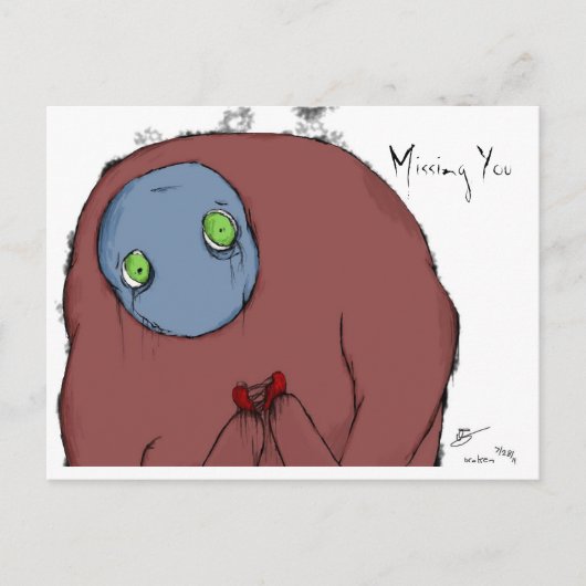 恋しく思You Post Card ポストカード (正面)