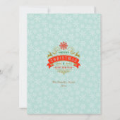 恋してクリスマスと新年おめでとう (裏面)