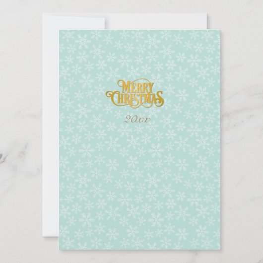 恋してクリスマスと新年おめでとう (裏面)