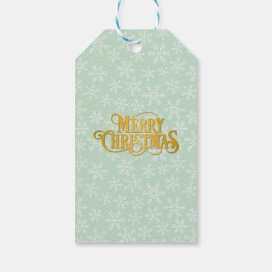 恋してクリスマスと新年おめでとう ギフトタグ (裏面)