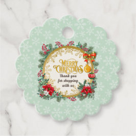 恋してクリスマスと新年おめでとう フェイバータグ